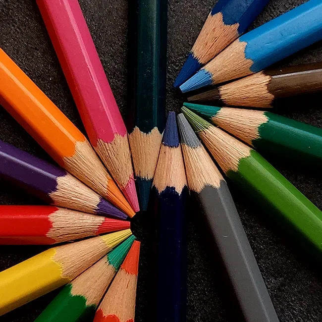 انواع مداد‌رنگی